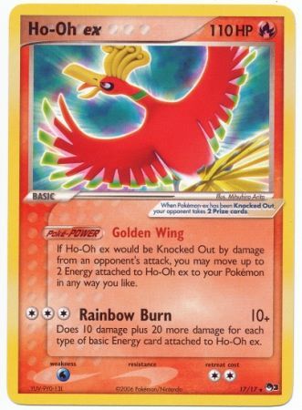 Ho-Oh ex (17/17) (Non-Holo) [POP Series 3] - Comfy Hobbies
