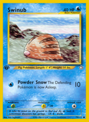 Swinub (79/111) [Neo Genesis 1st Edition] - Comfy Hobbies
