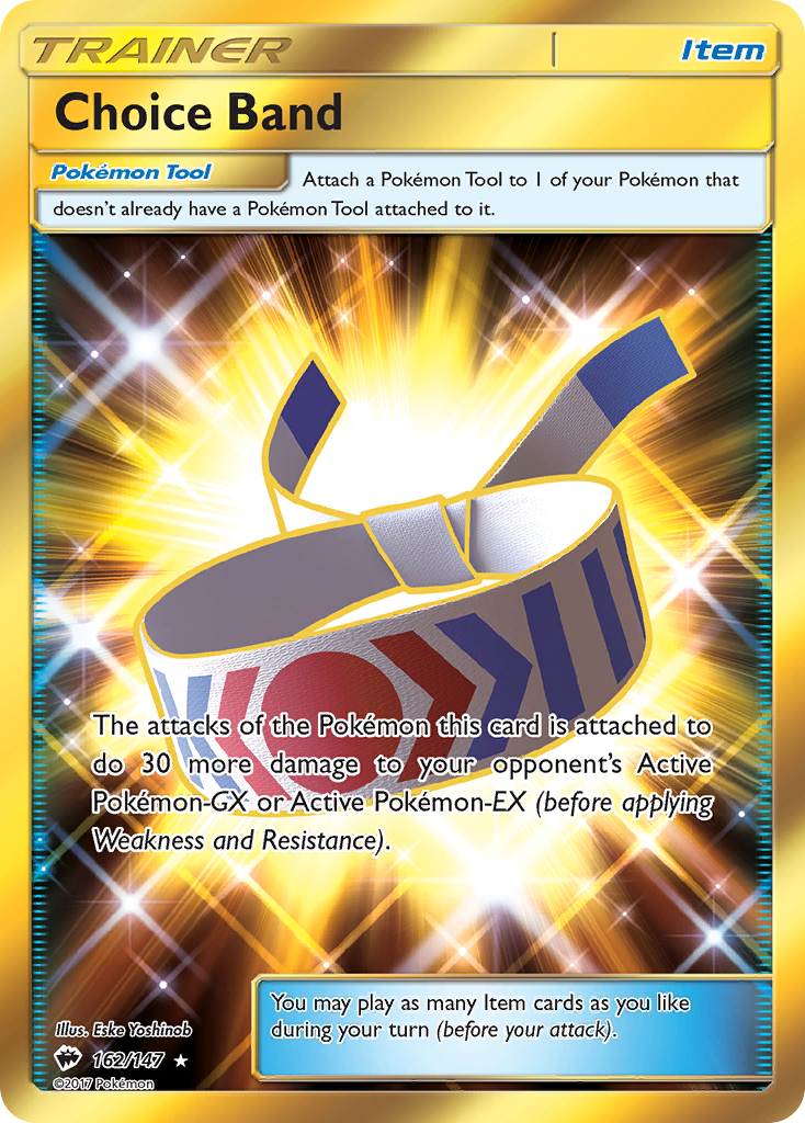 Choice Band (162/147) [Sun & Moon: Burning Shadows] - Comfy Hobbies
