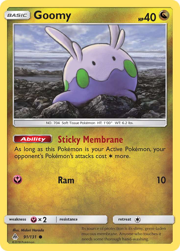 Goomy (91/131) [Sun & Moon: Forbidden Light] - Comfy Hobbies