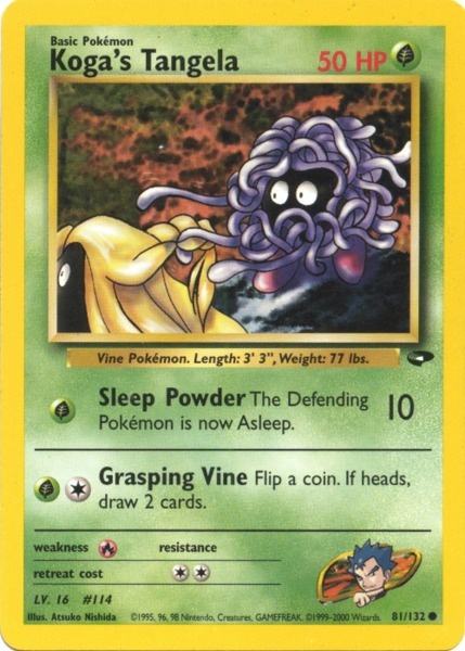 Koga's Tangela (81/132) [Gym Challenge Unlimited] - Comfy Hobbies