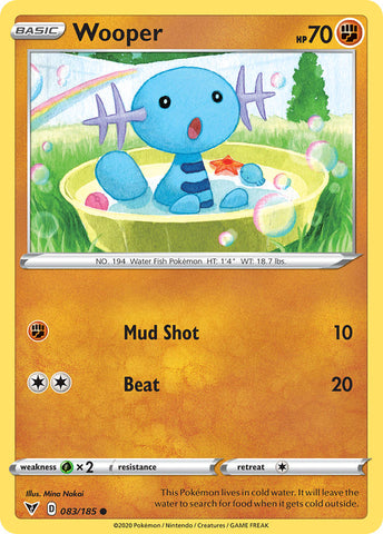Wooper (083/185) [Sword & Shield: Vivid Voltage] - Comfy Hobbies