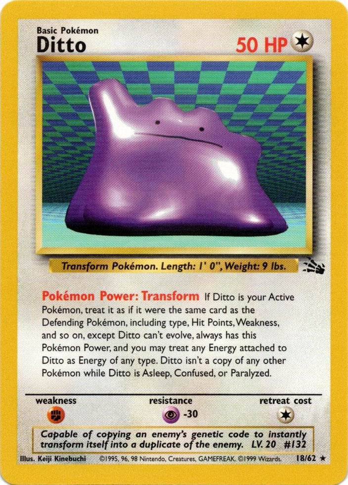 Ditto (18/62) [Fossil Unlimited] - Comfy Hobbies