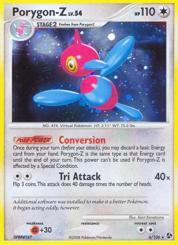 Porygon-Z (6/106) [Diamond & Pearl: Great Encounters] - Comfy Hobbies