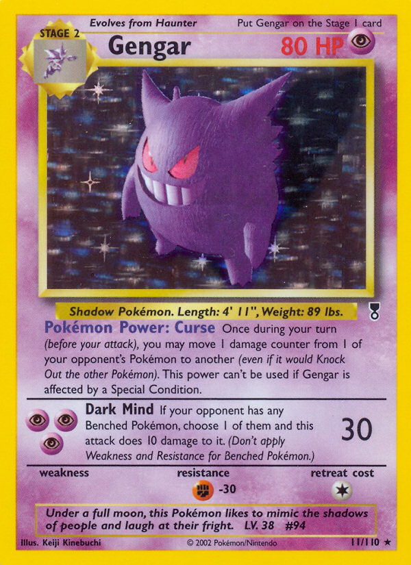 Gengar (11/110) [Legendary Collection] - Comfy Hobbies