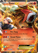 Entei EX (13/108) [Black & White: Dark Explorers] - Comfy Hobbies