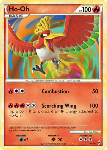 Ho-Oh (9/95) [HeartGold & SoulSilver: Call of Legends] - Comfy Hobbies