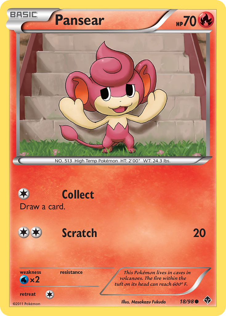 Pansear (18/98) [Black & White: Emerging Powers] - Comfy Hobbies