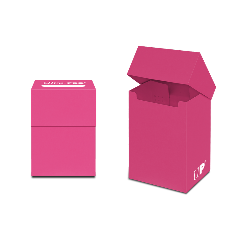 Ultra PRO: 80+ Deck Box - Bright Pink - Comfy Hobbies