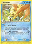Omastar (19/100) [EX: Sandstorm] - Comfy Hobbies