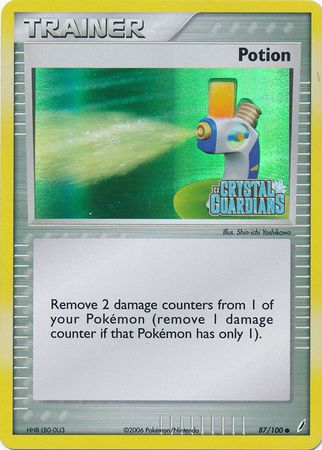 Potion (87/100) (Stamped) [EX: Crystal Guardians] - Comfy Hobbies