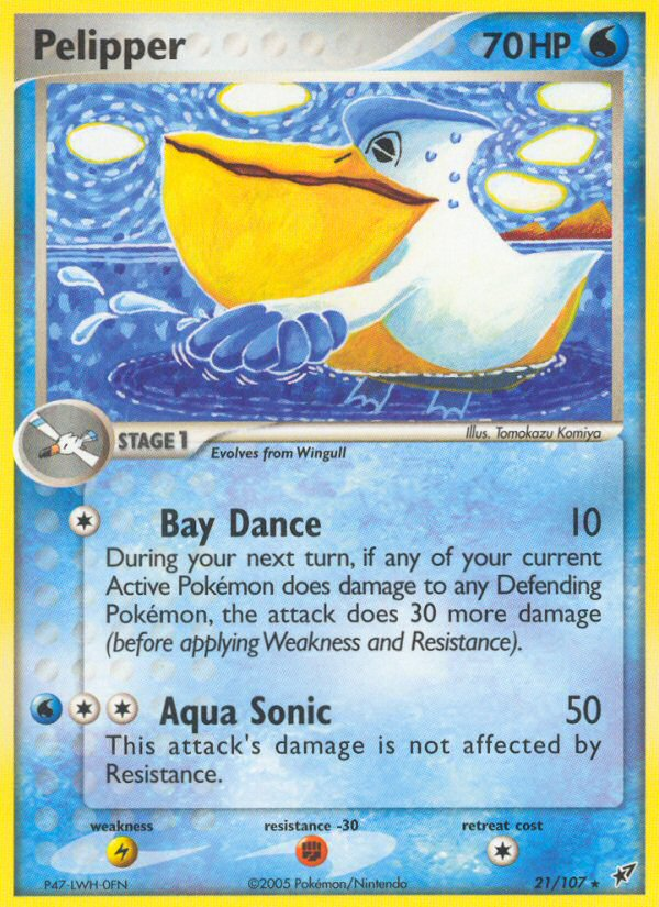 Pelipper (21/107) [EX: Deoxys] - Comfy Hobbies