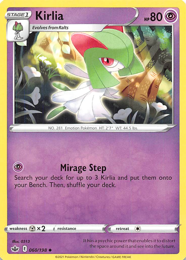 Kirlia (060/198) [Sword & Shield: Chilling Reign] - Comfy Hobbies