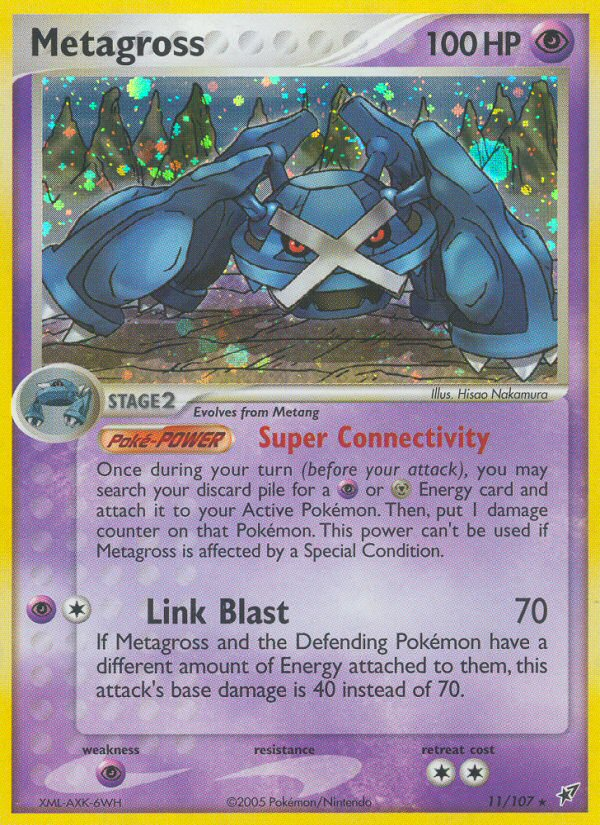 Metagross (11/107) [EX: Deoxys] - Comfy Hobbies