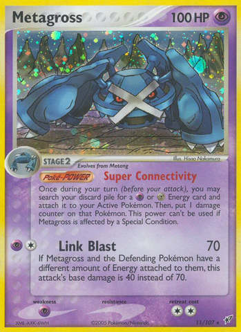 Metagross (11/107) [EX: Deoxys] - Comfy Hobbies