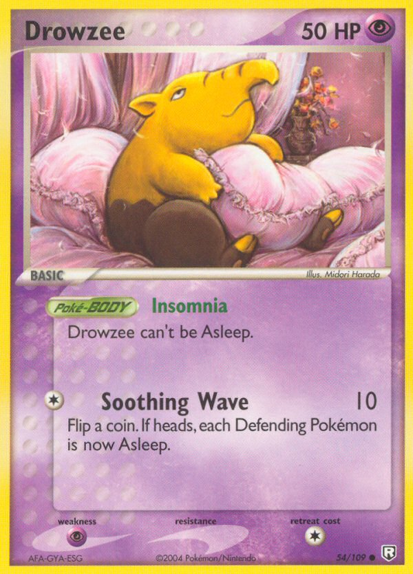 Drowzee (54/109) [EX: Team Rocket Returns] - Comfy Hobbies