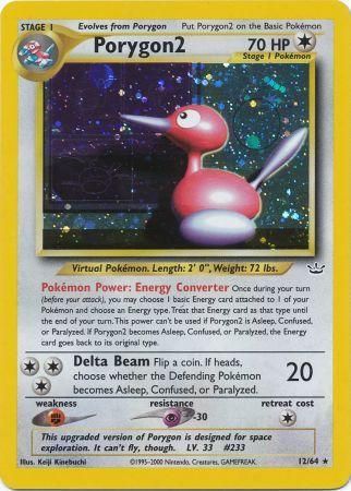 Porygon2 (12/64) [Neo Revelation Unlimited] - Comfy Hobbies