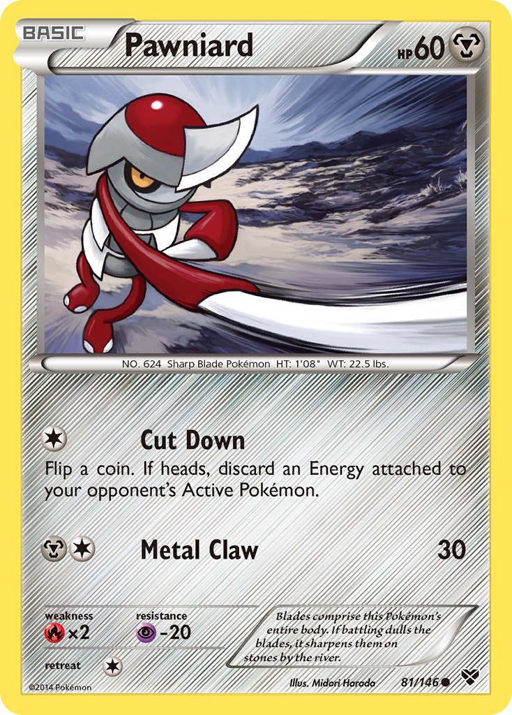 Pawniard (81/146) [XY: Base Set] - Comfy Hobbies