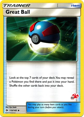 Great Ball (119/149) (Charizard Stamp #55) [Battle Academy 2020] - Comfy Hobbies