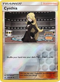 Cynthia (119/156) (Regional Championship Promo) [Sun & Moon: Ultra Prism] - Comfy Hobbies