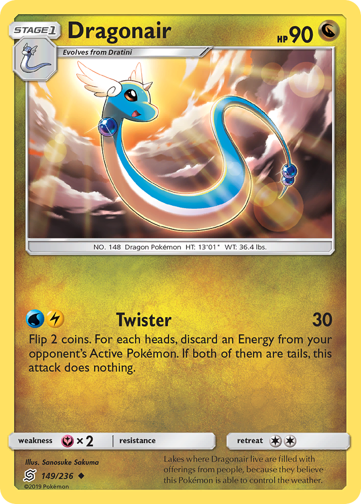 Dragonair (149/236) [Sun & Moon: Unified Minds] - Comfy Hobbies