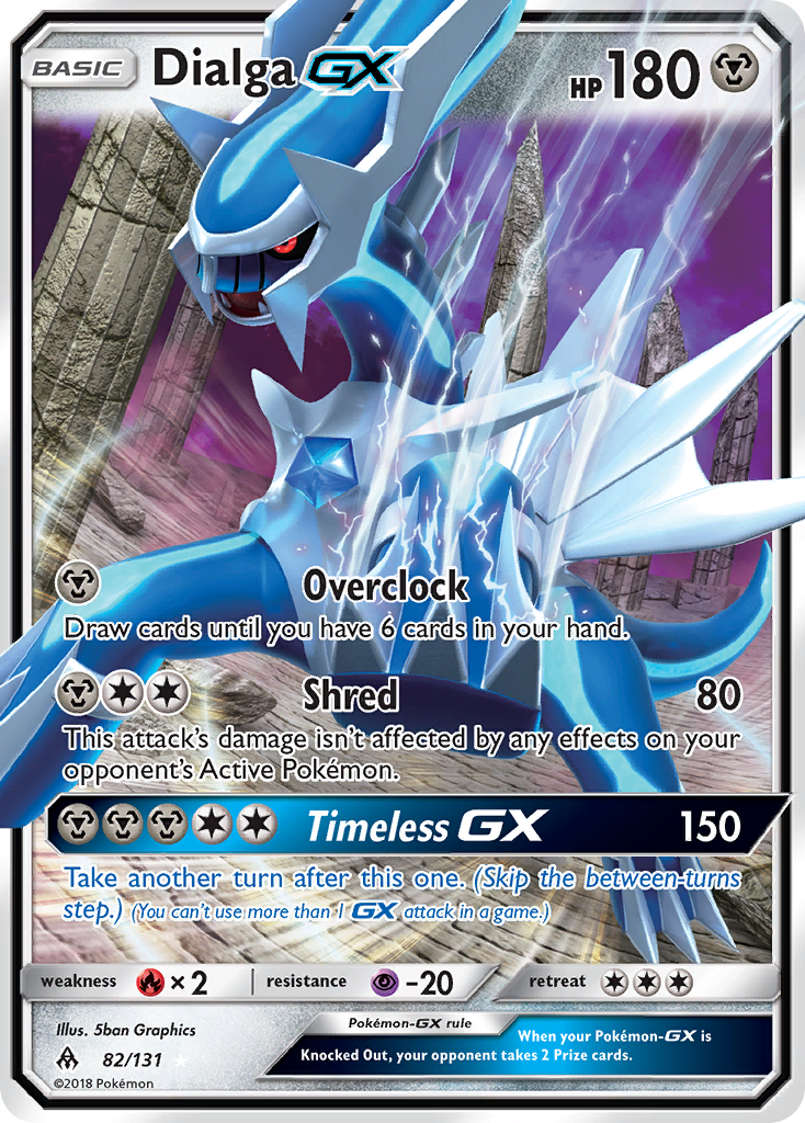 Dialga GX (82/131) [Sun & Moon: Forbidden Light] - Comfy Hobbies