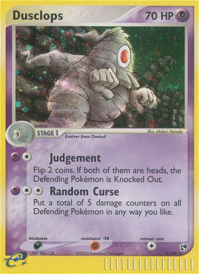 Dusclops (4/100) [EX: Sandstorm] - Comfy Hobbies