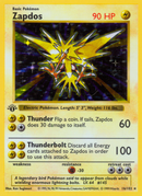 Zapdos (16/102) (Shadowless) [Base Set 1st Edition] - Comfy Hobbies