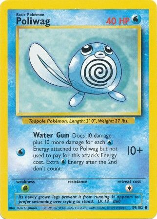 Poliwag (59/102) [Base Set Unlimited] - Comfy Hobbies