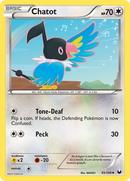 Chatot (85/108) [Black & White: Dark Explorers] - Comfy Hobbies