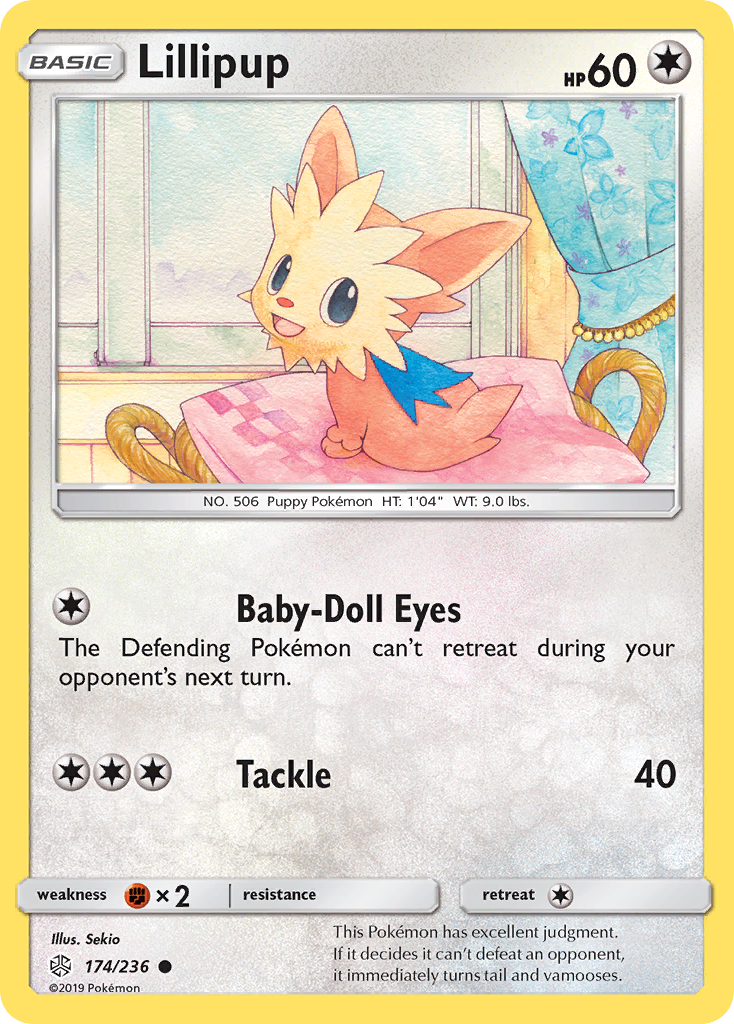 Lillipup (174/236) [Sun & Moon: Cosmic Eclipse] - Comfy Hobbies