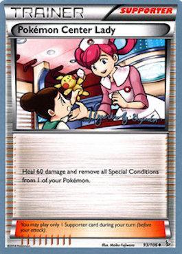 Pokemon Center Lady (93/106) (Primal Groudon - Alejandro Ng-Guzman) [World Championships 2015] - Comfy Hobbies