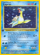 Lapras (10/62) [Fossil 1st Edition] - Comfy Hobbies