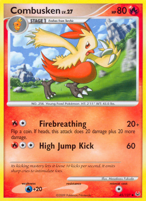 Combusken (45/127) [Platinum: Base Set] - Comfy Hobbies