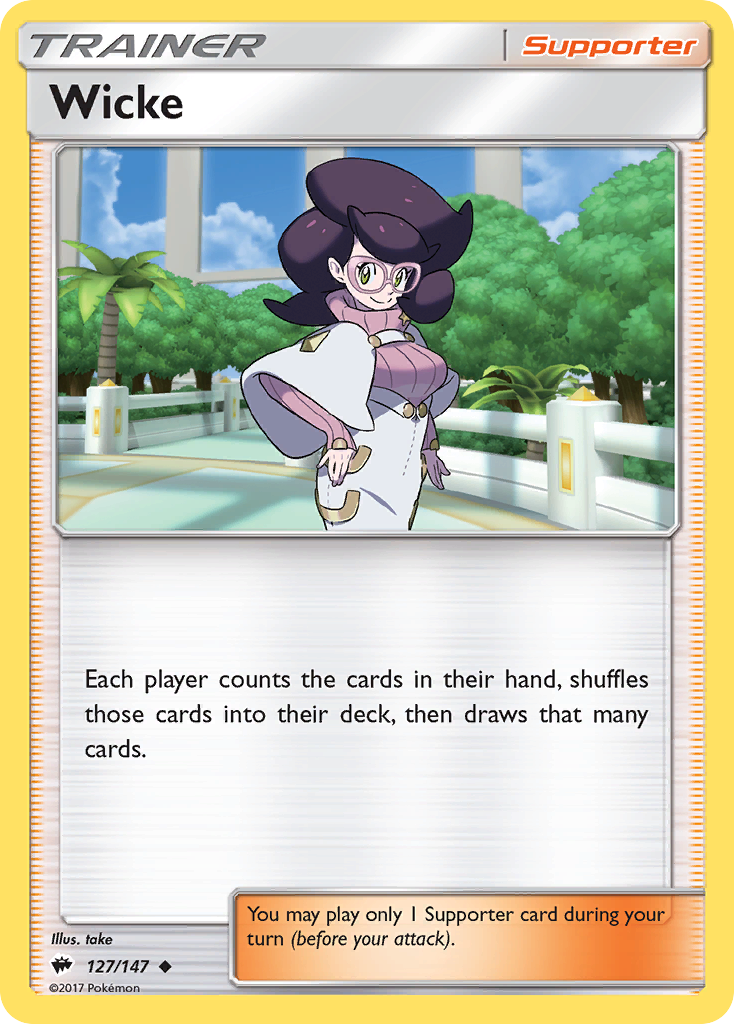 Wicke (127/147) [Sun & Moon: Burning Shadows] - Comfy Hobbies