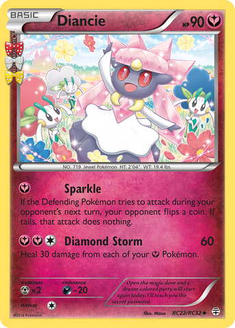 Diancie (RC22/RC32) [XY: Generations] - Comfy Hobbies