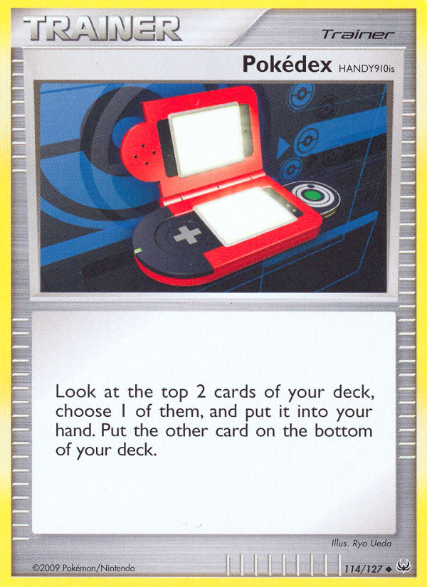 Pokedex HANDY910is (114/127) [Platinum: Base Set] - Comfy Hobbies