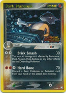 Dark Marowak (7/109) (Stamped) [EX: Team Rocket Returns] - Comfy Hobbies