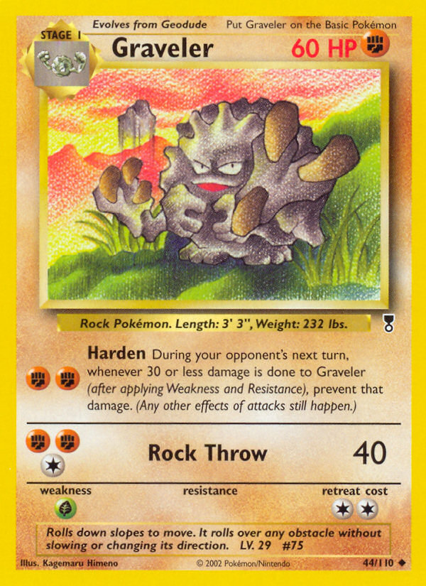 Graveler (44/110) [Legendary Collection] - Comfy Hobbies