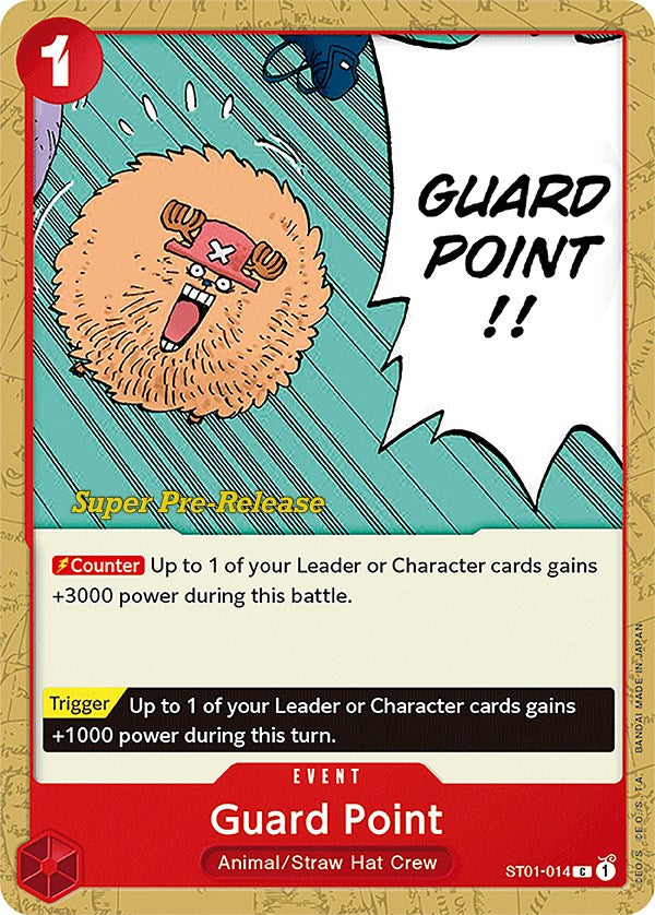 Guard Point [Super Pre-Release Starter Deck: Straw Hat Crew] - Comfy Hobbies