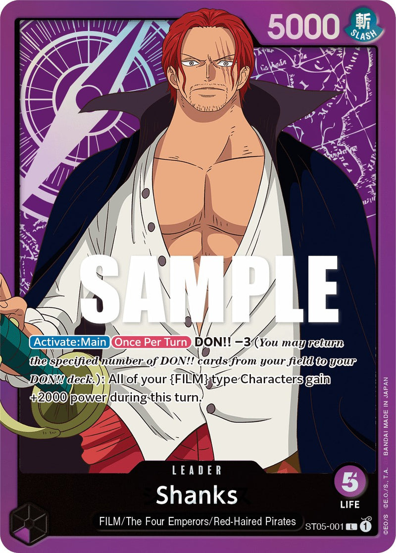 Shanks [Starter Deck: Film Edition] - Comfy Hobbies