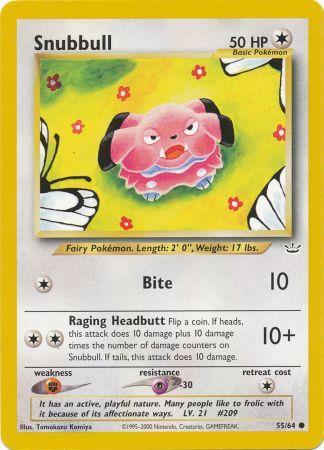 Snubbull (55/64) [Neo Revelation Unlimited] - Comfy Hobbies