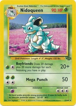 Nidoqueen (23/64) [Jungle Unlimited] - Comfy Hobbies
