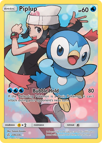 Piplup (239/236) [Sun & Moon: Cosmic Eclipse] - Comfy Hobbies