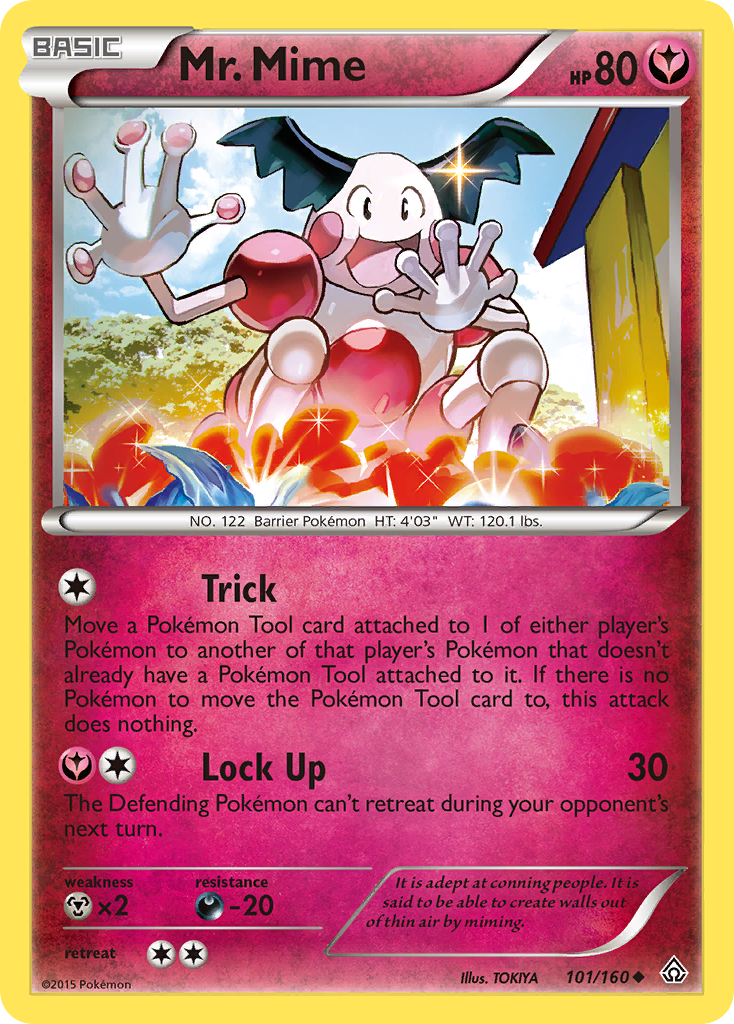 Mr. Mime (101/160) [XY: Primal Clash] - Comfy Hobbies