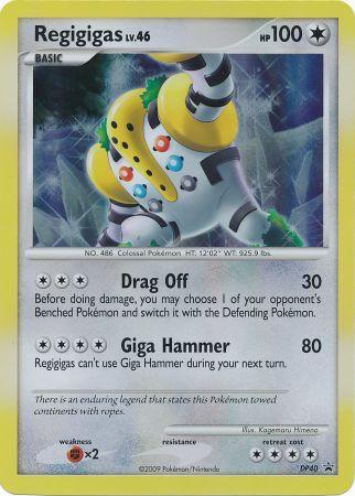 Regigigas (DP40) (Jumbo Card) [Diamond & Pearl: Black Star Promos] - Comfy Hobbies