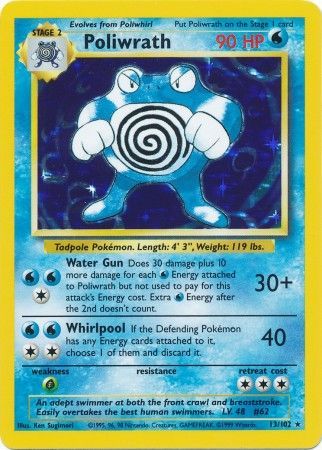 Poliwrath (13/102) [Base Set Unlimited] - Comfy Hobbies