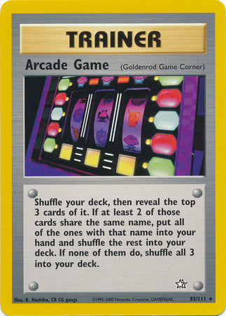 Arcade Game (83/111) [Neo Genesis Unlimited] - Comfy Hobbies