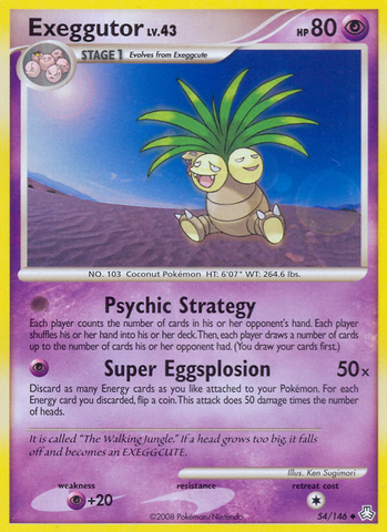 Exeggutor (54/146) [Diamond & Pearl: Legends Awakened] - Comfy Hobbies