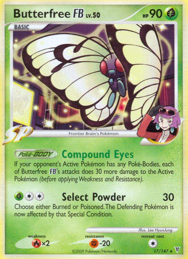 Butterfree FB (17/147) [Platinum: Supreme Victors] - Comfy Hobbies